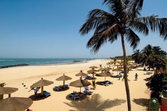 Cape Point Beach in The Gambia, new from Stansted this winter